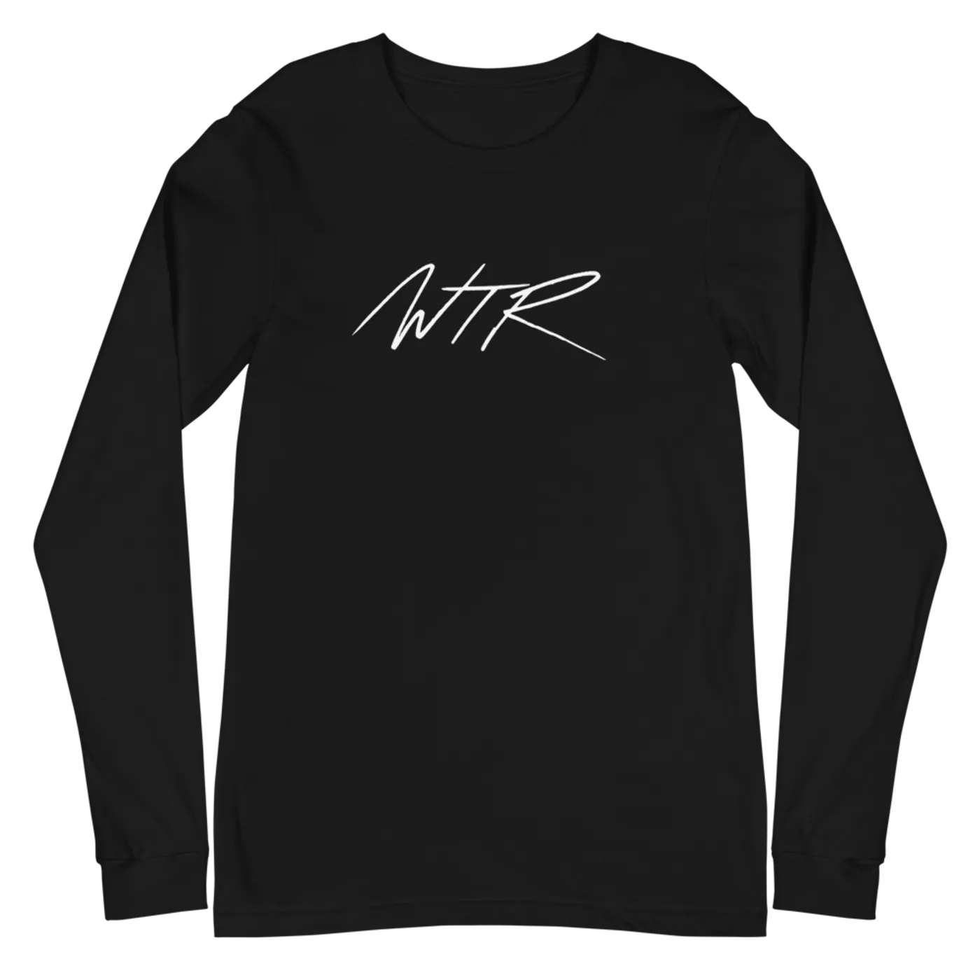 Uppity & Willy T Ribbs Uppity White WTR Logo Unisex Long Sleeve T-Shirt
