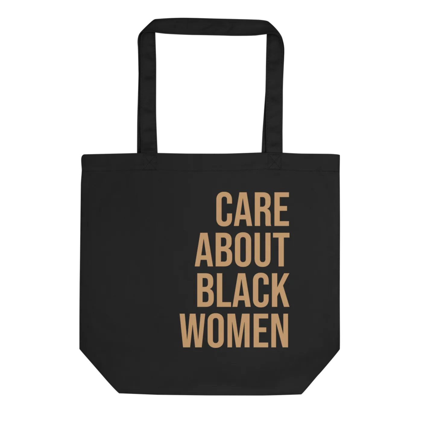 Melanie Charles Care About Black Women Black Tote