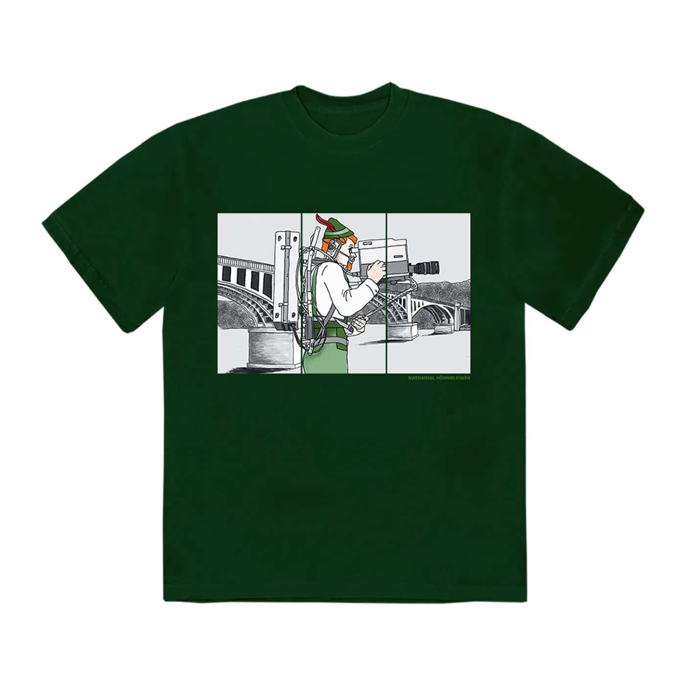 Beastie Boys Nathanial Hornblower Green T-Shirt