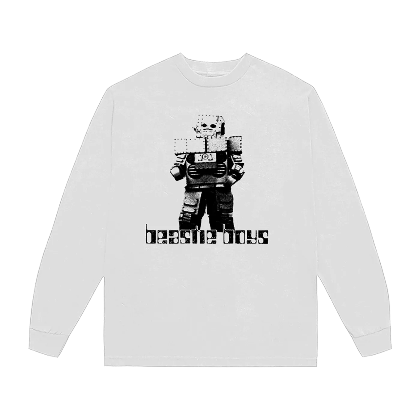 Beastie Boys Intergalactic Robot White Long Sleeve
