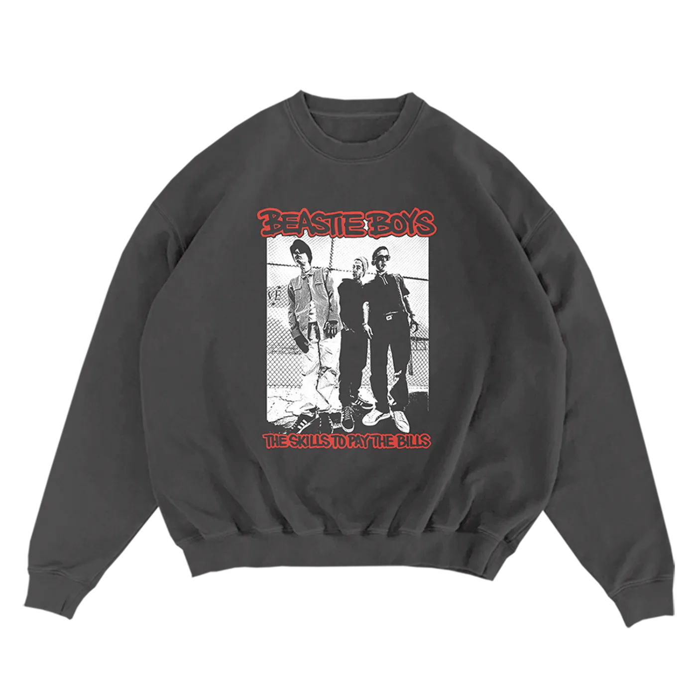 Beastie Boys Skills To Pay The Bills Grey Crewneck