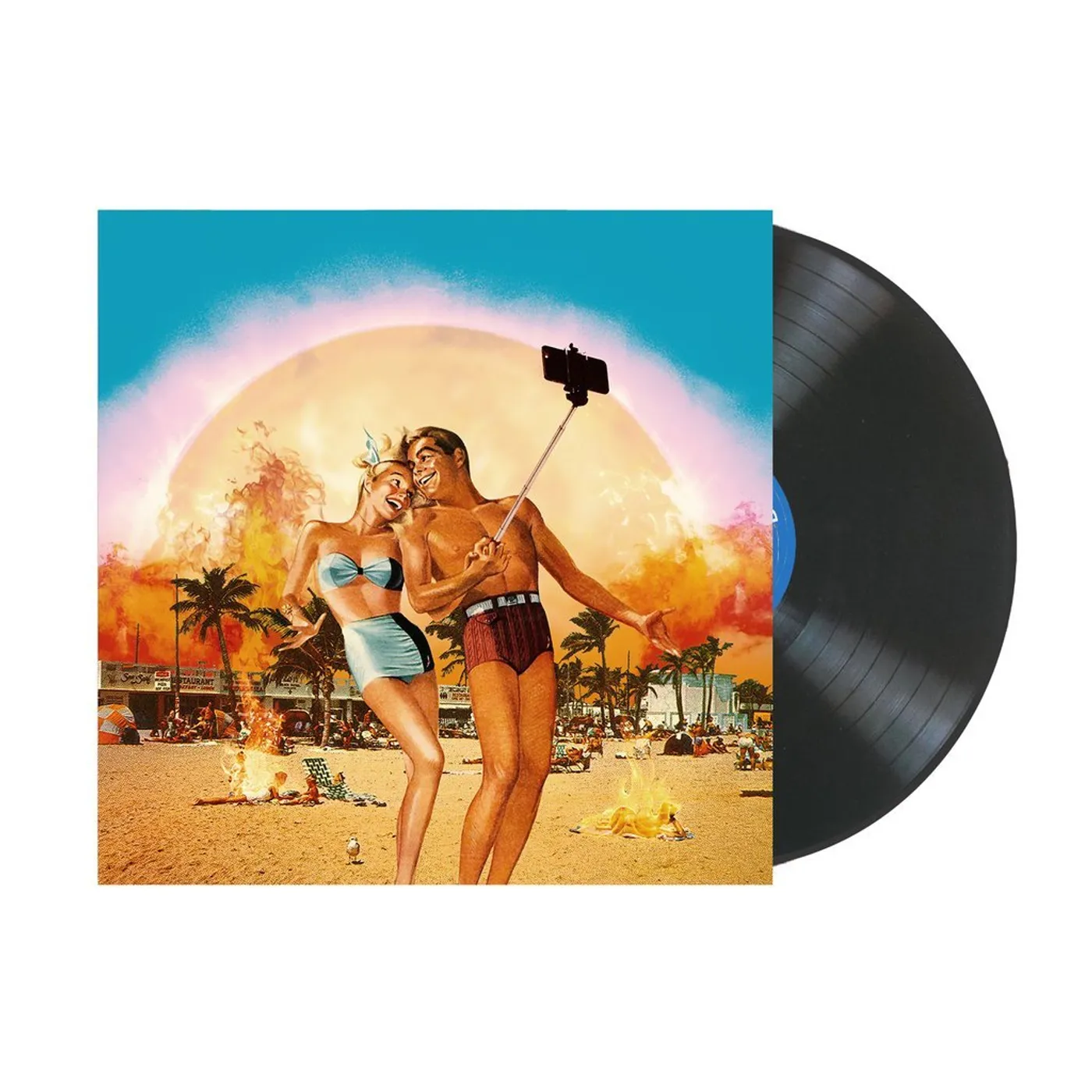 Hey Geronimo - Crashing Into The Sun LP (Vinyl)