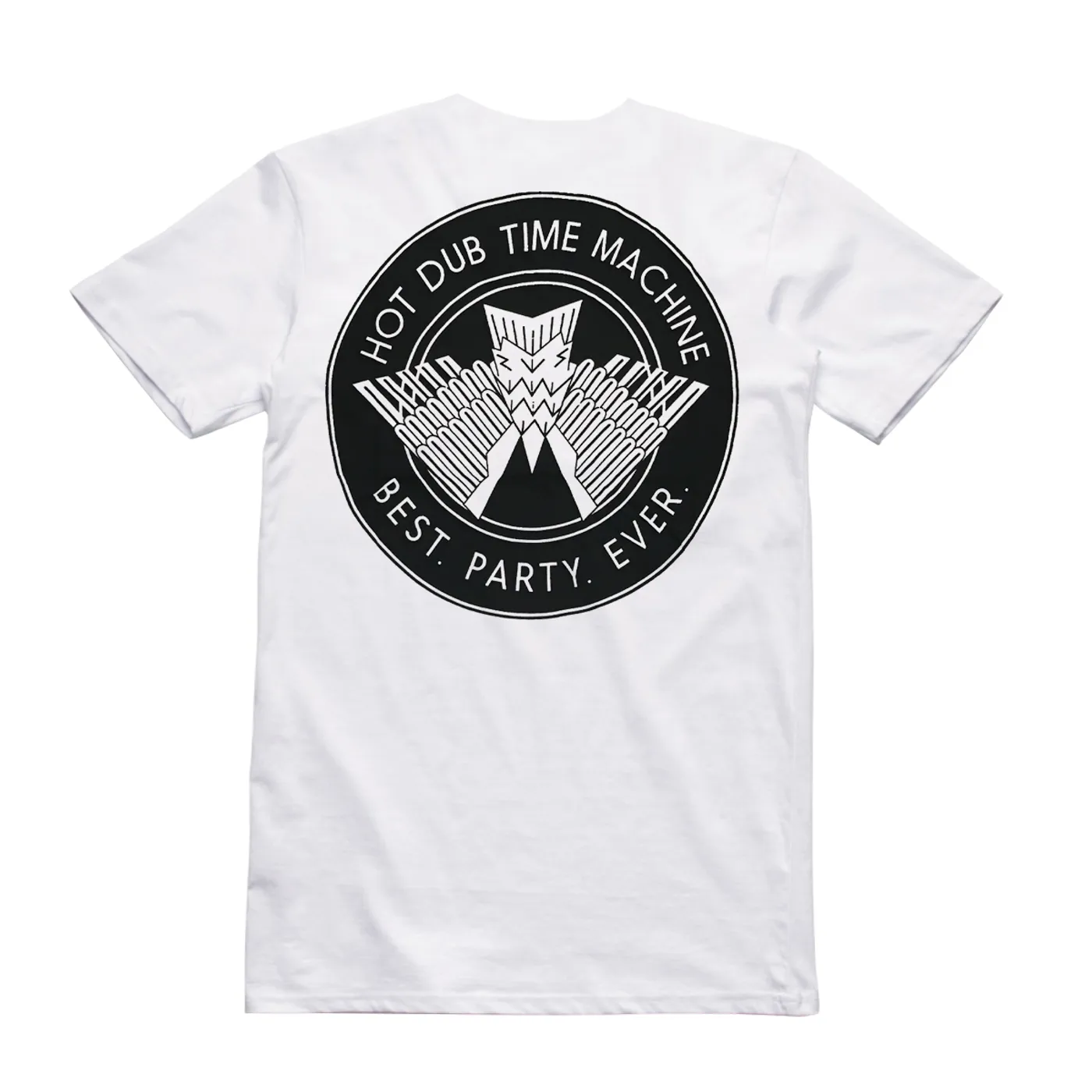 Hot Dub Time Machine  Best. Party. Ever. White Tee