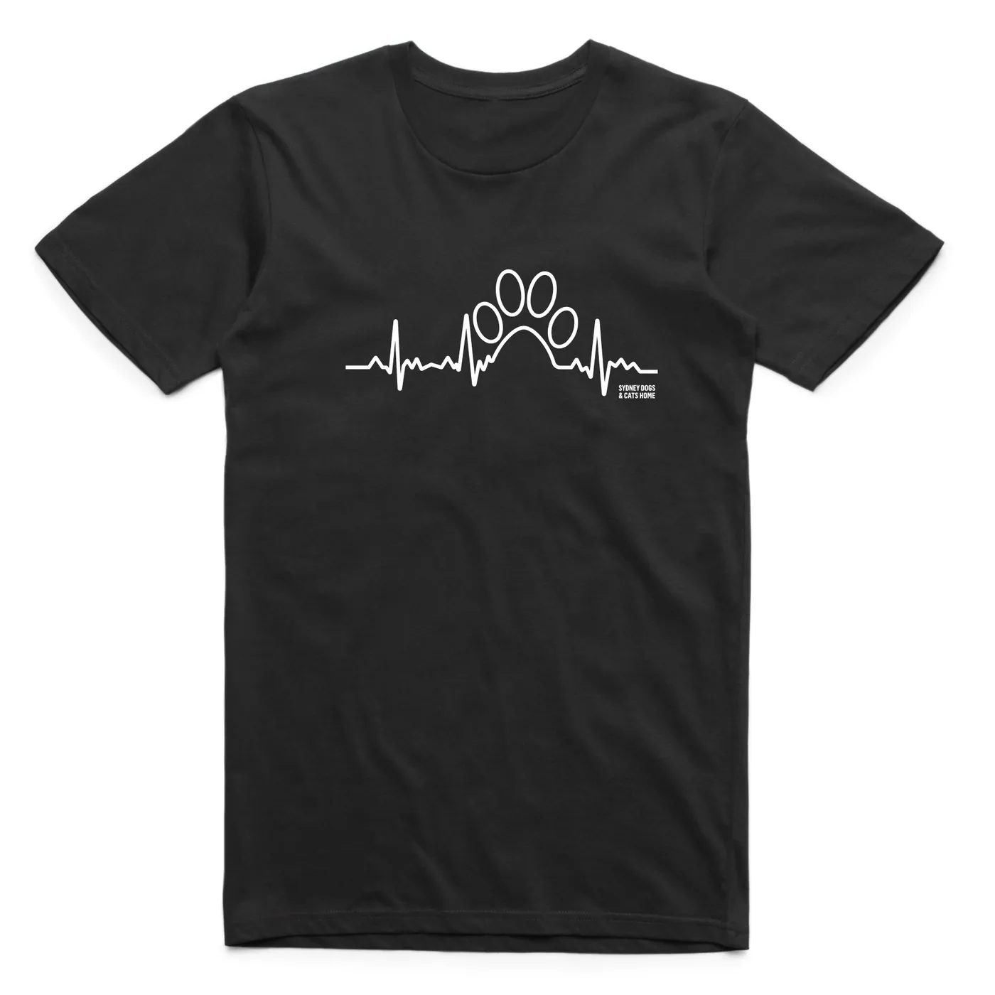 Sydney Dogs and Cats Home - Paw Pulse Mens Tee