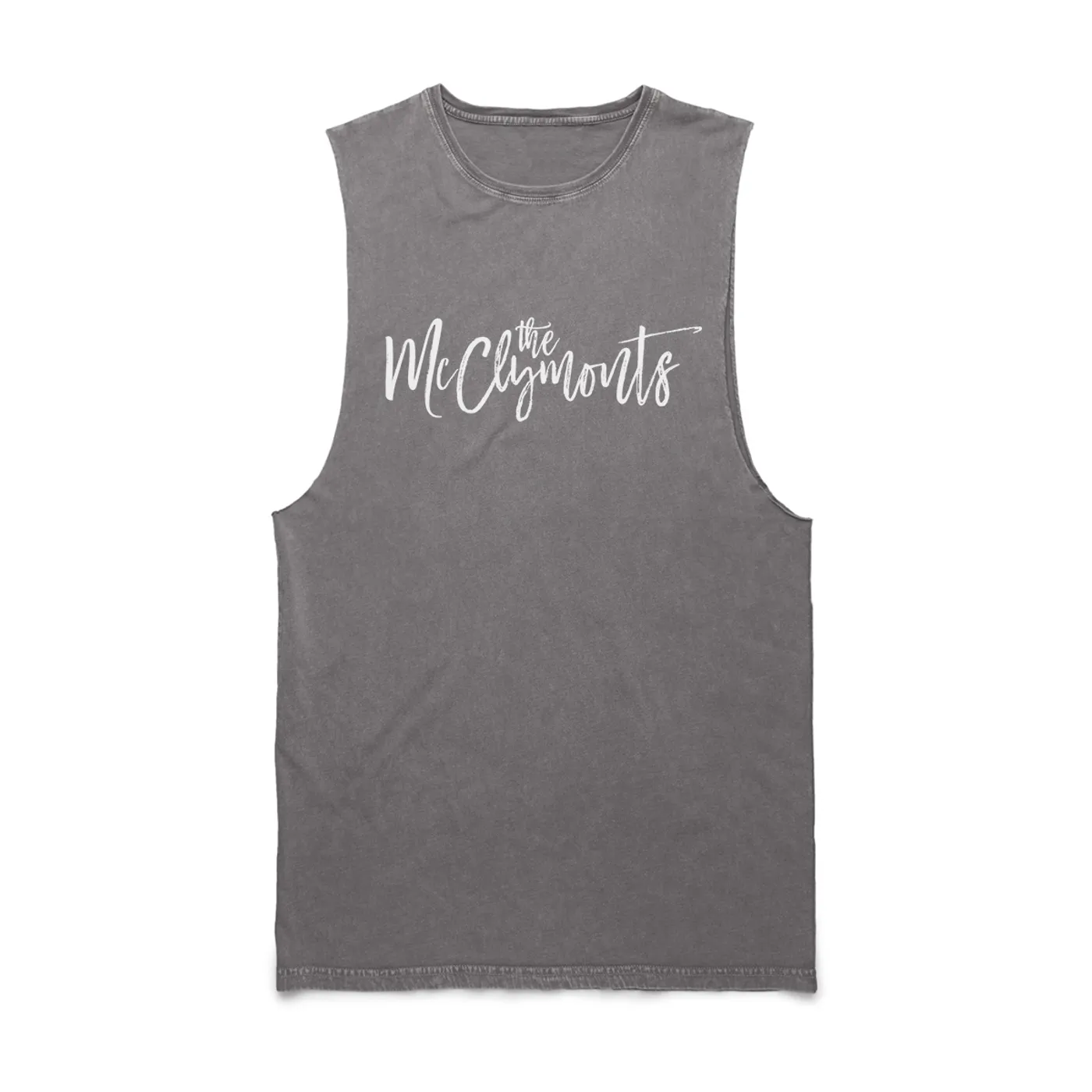 The McClymonts - Ash Stonewash Logo Tank