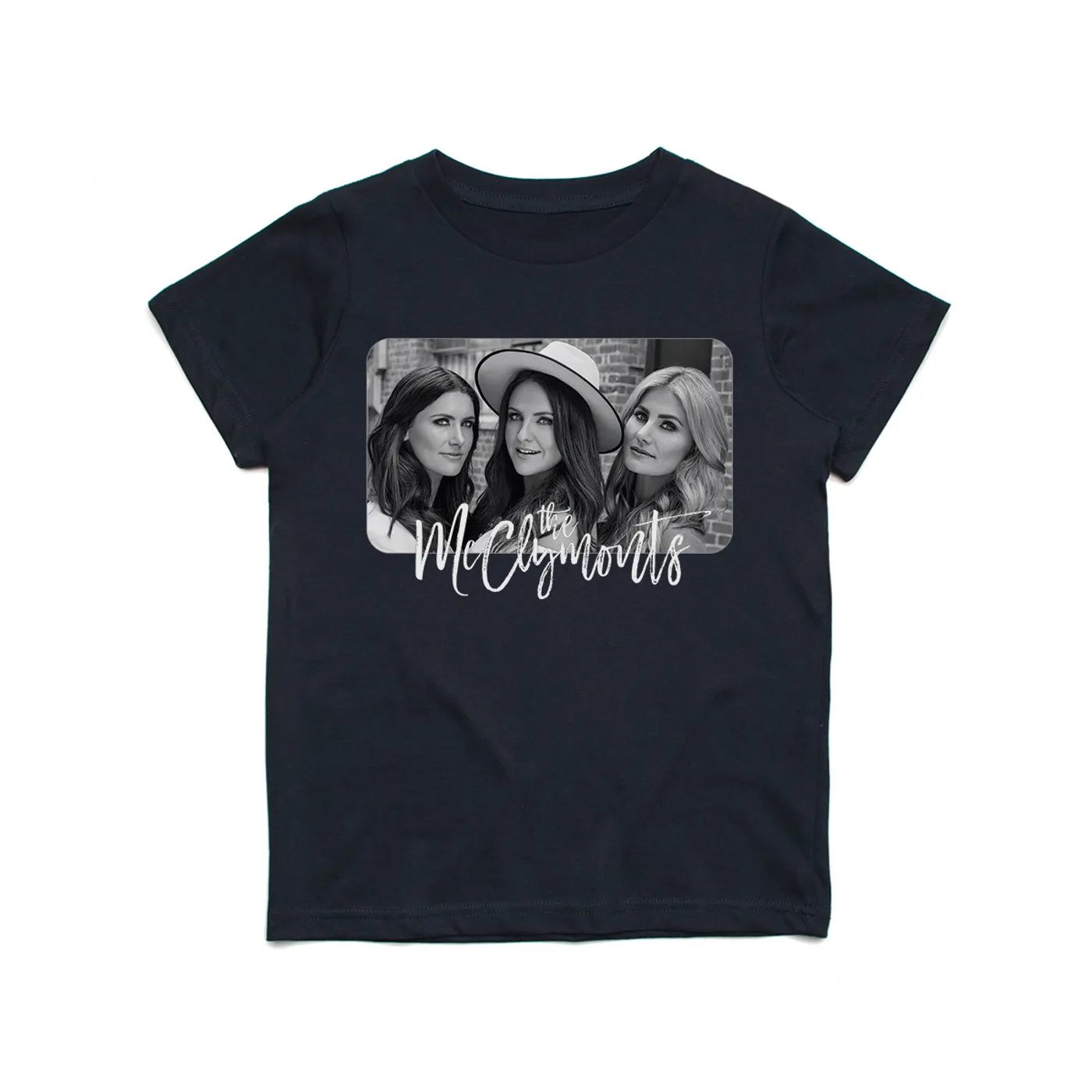 The McClymonts - Navy Photo Kids Tee