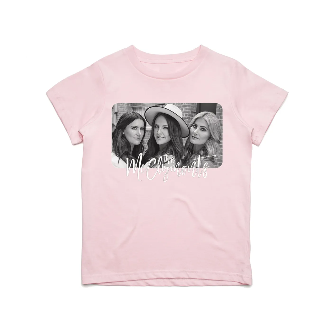 The McClymonts - Pink Photo Kids Tee
