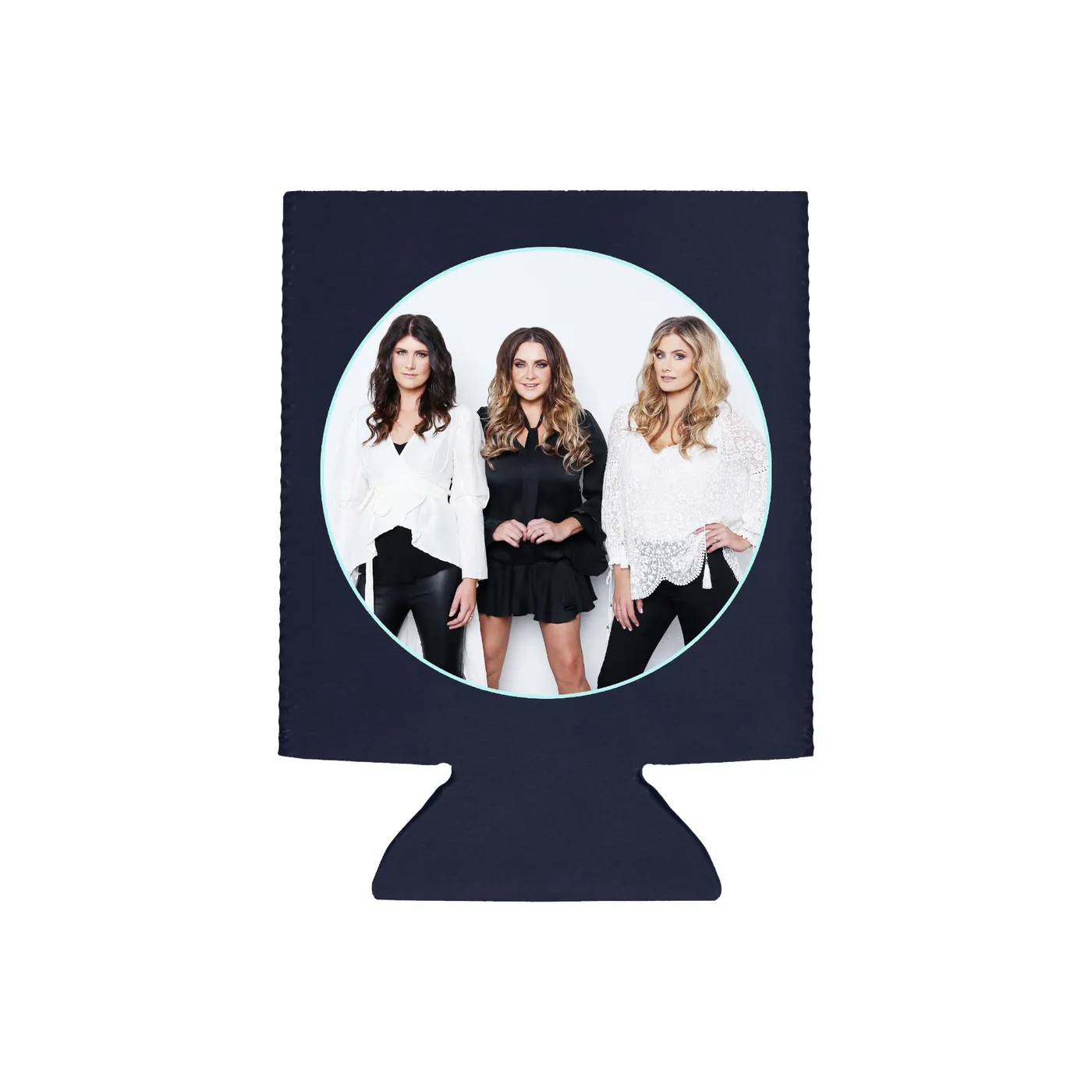 The McClymonts - Blue Photo Stubby