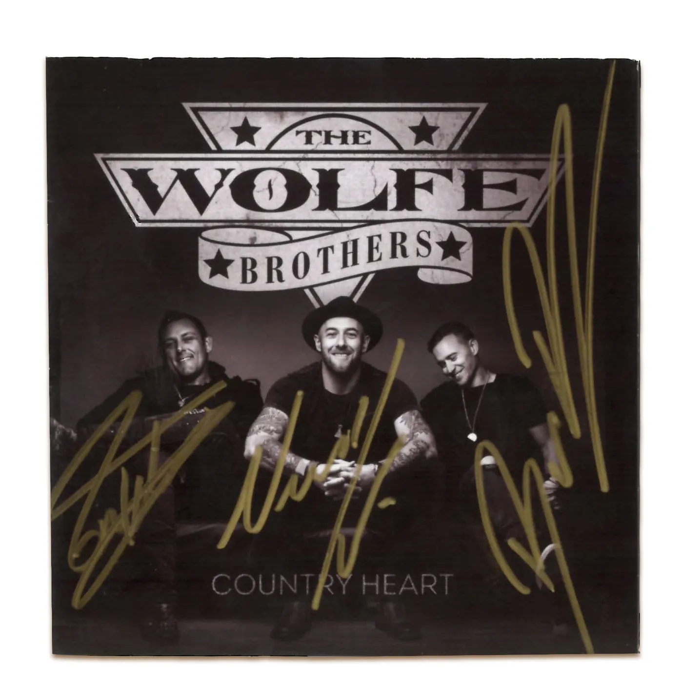 The Wolfe Brothers - Country Heart Signed CD