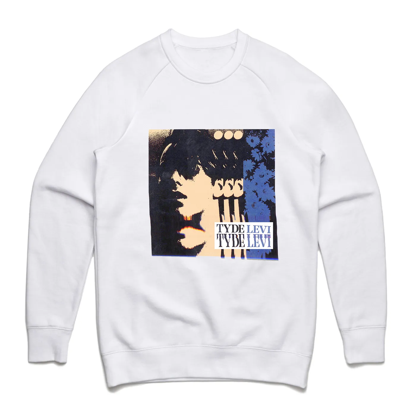 Tyde Levi - Flower White Sweater
