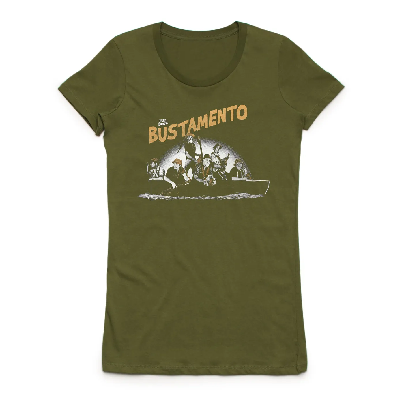 Bustamento - Ladies Khaki Tee