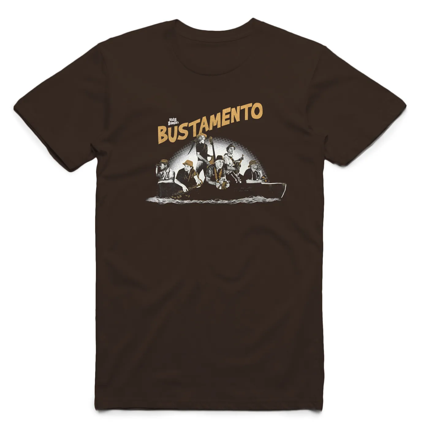 Bustamento - Mens Dark Brown Tee
