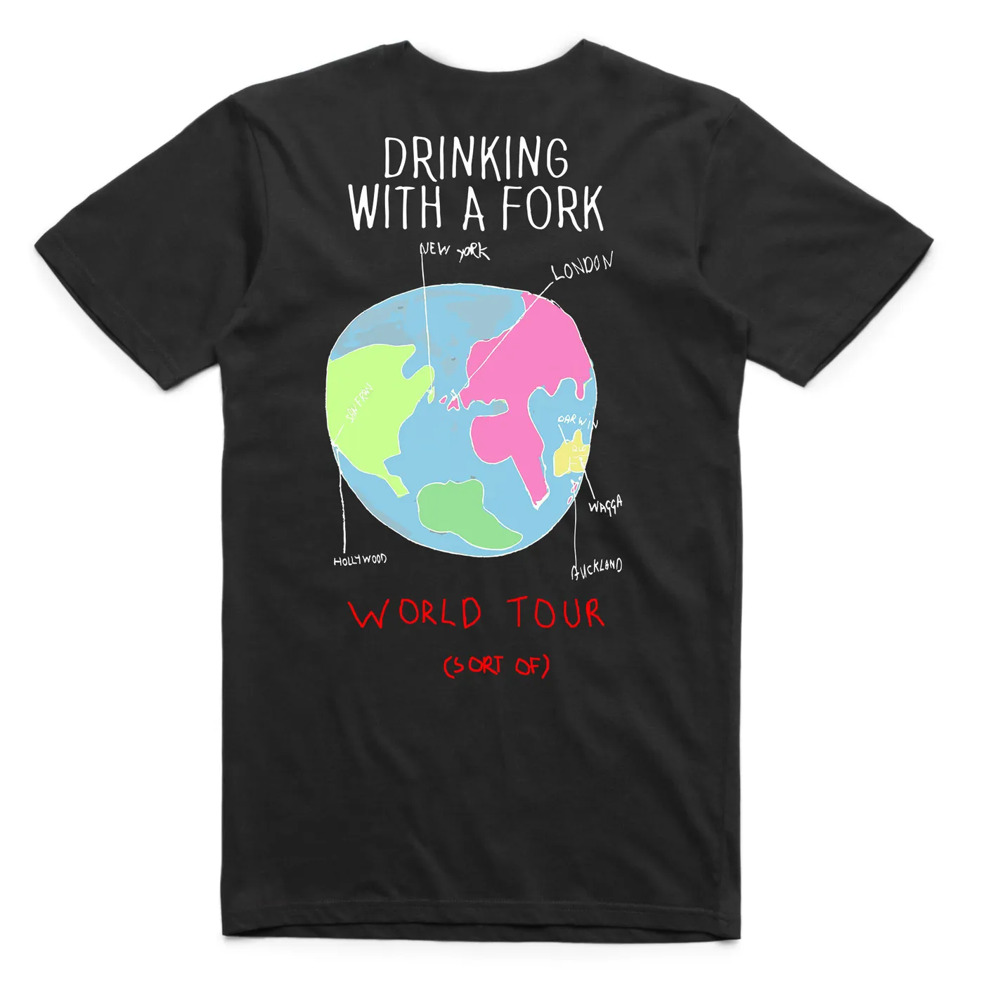 Carl Barron - 2018 Black Tour Tee