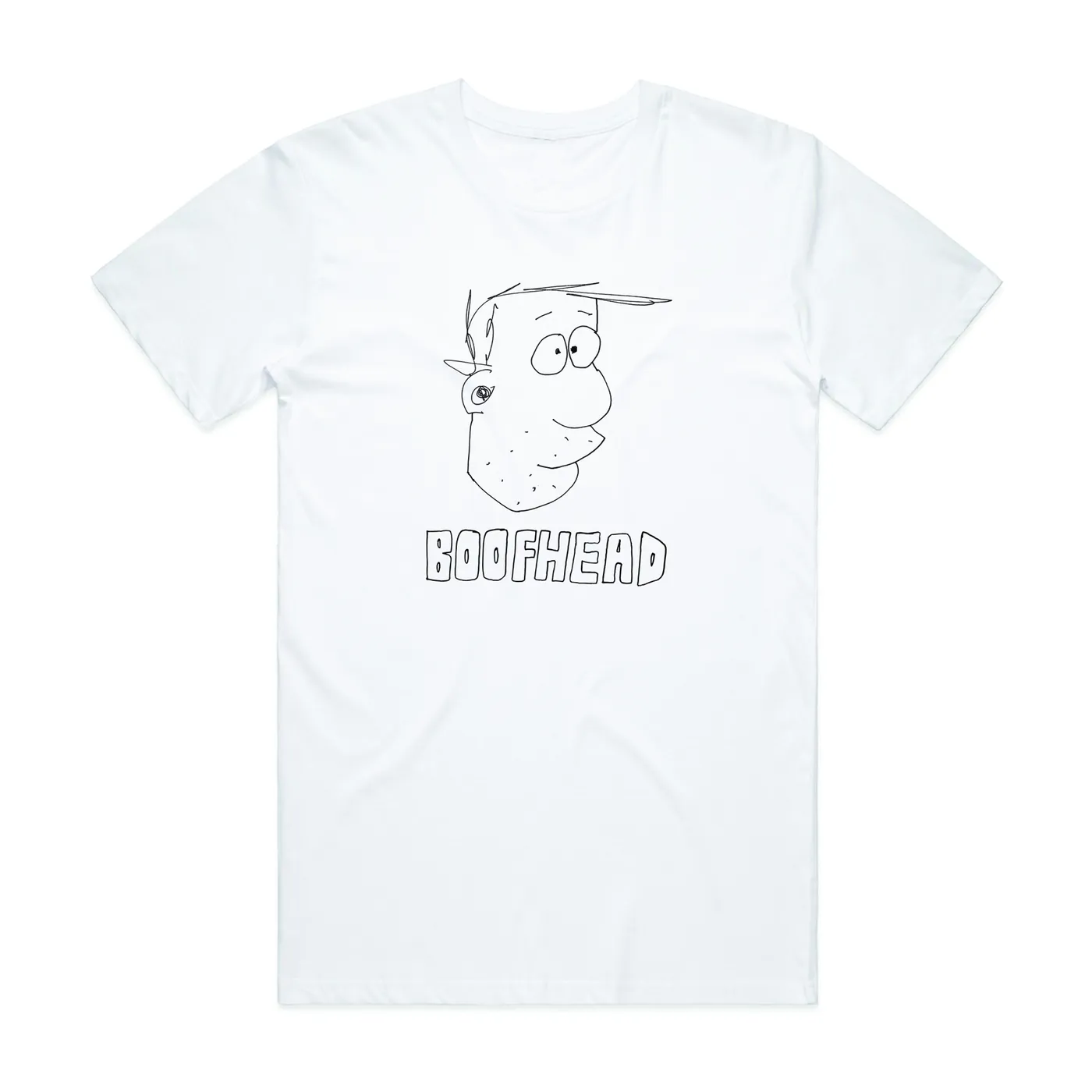 Carl Barron - Boofhead White Tee