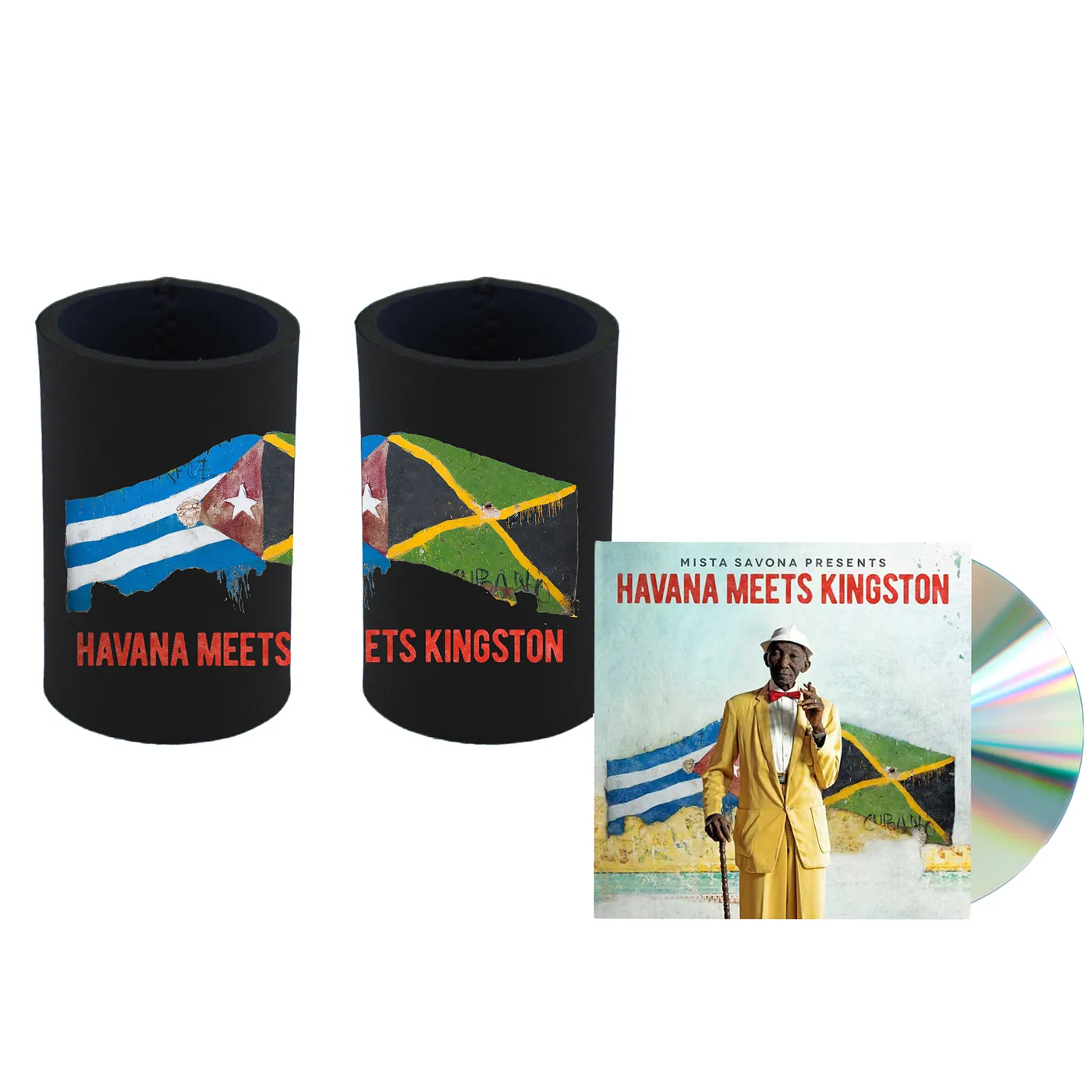 Havana Meets Kingston - Stubby and Cooler Bundle