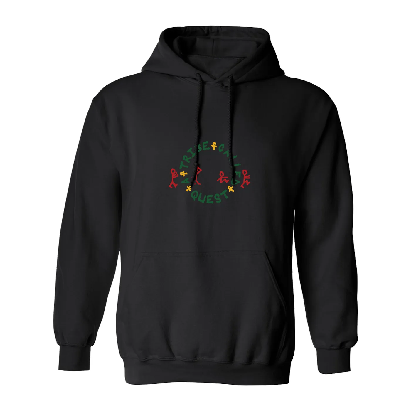A Tribe Called Quest Stick Figure Black Hoodie