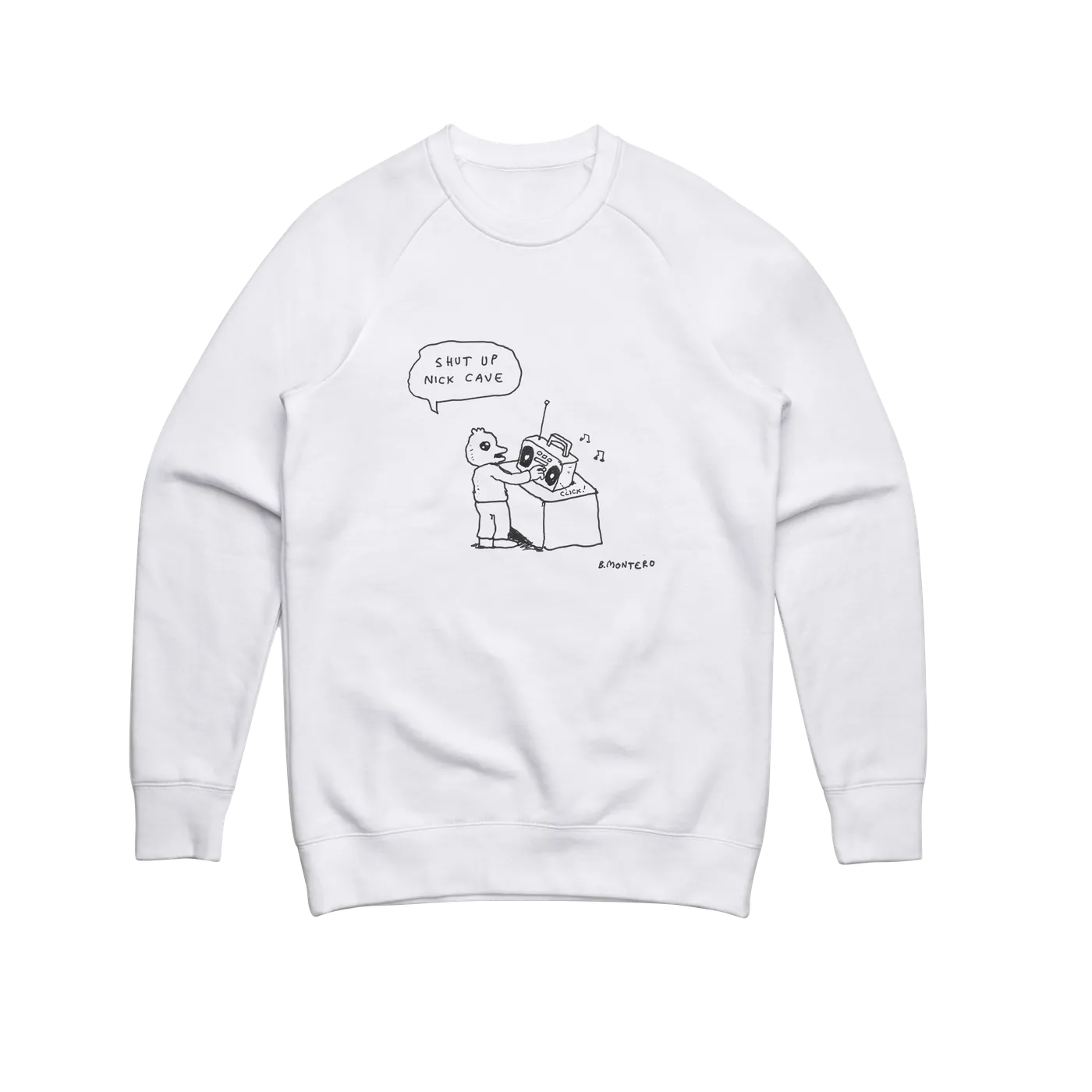 Bjenny Montero Shut Up Nick Cave / White Crew