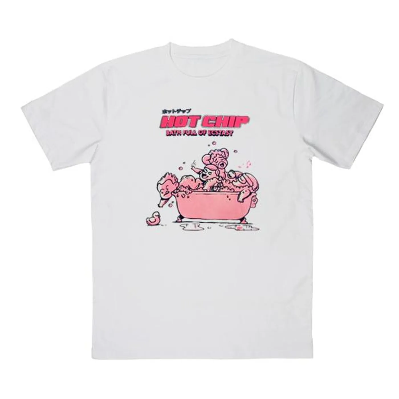 Hot Chip HOT TUB WHITE T-SHIRT