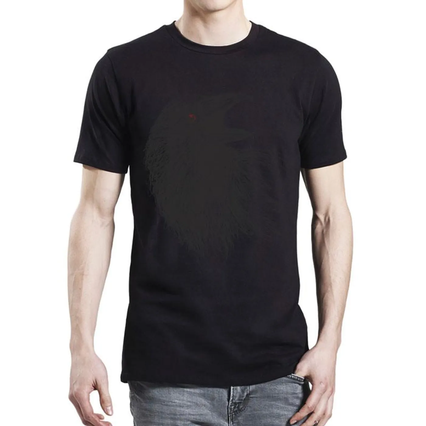 Knife Party Mens Black Crow T-Shirt