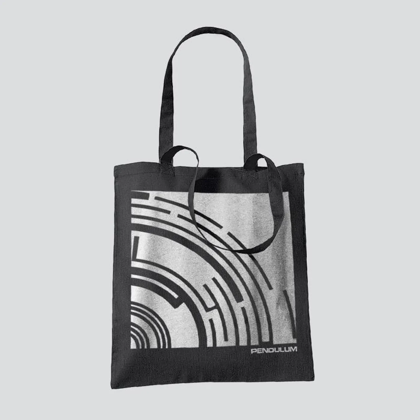 Pendulum THE REWORKS CROPPED BLACK TOTE BAG