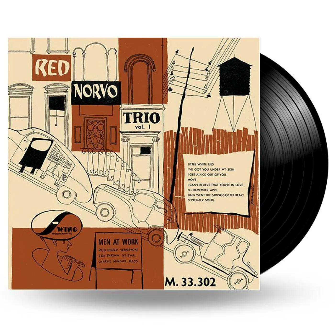 We Are Vinyl RED NORVO TRIO - Men At Work vol.1 - LP