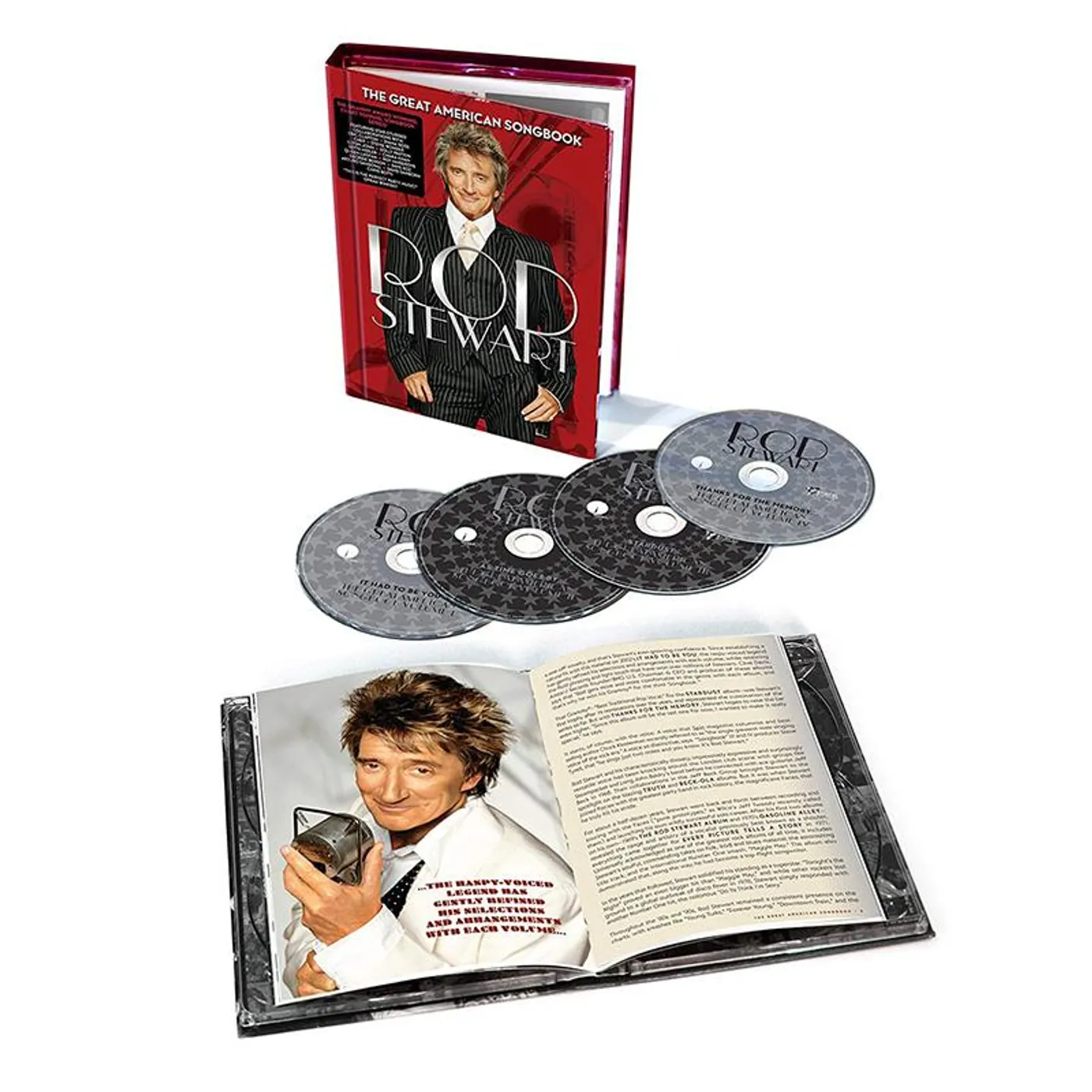 We Are Vinyl ROD STEWART - THE GREAT AMERICAN SONGBOOK BOX SET - BOXSET