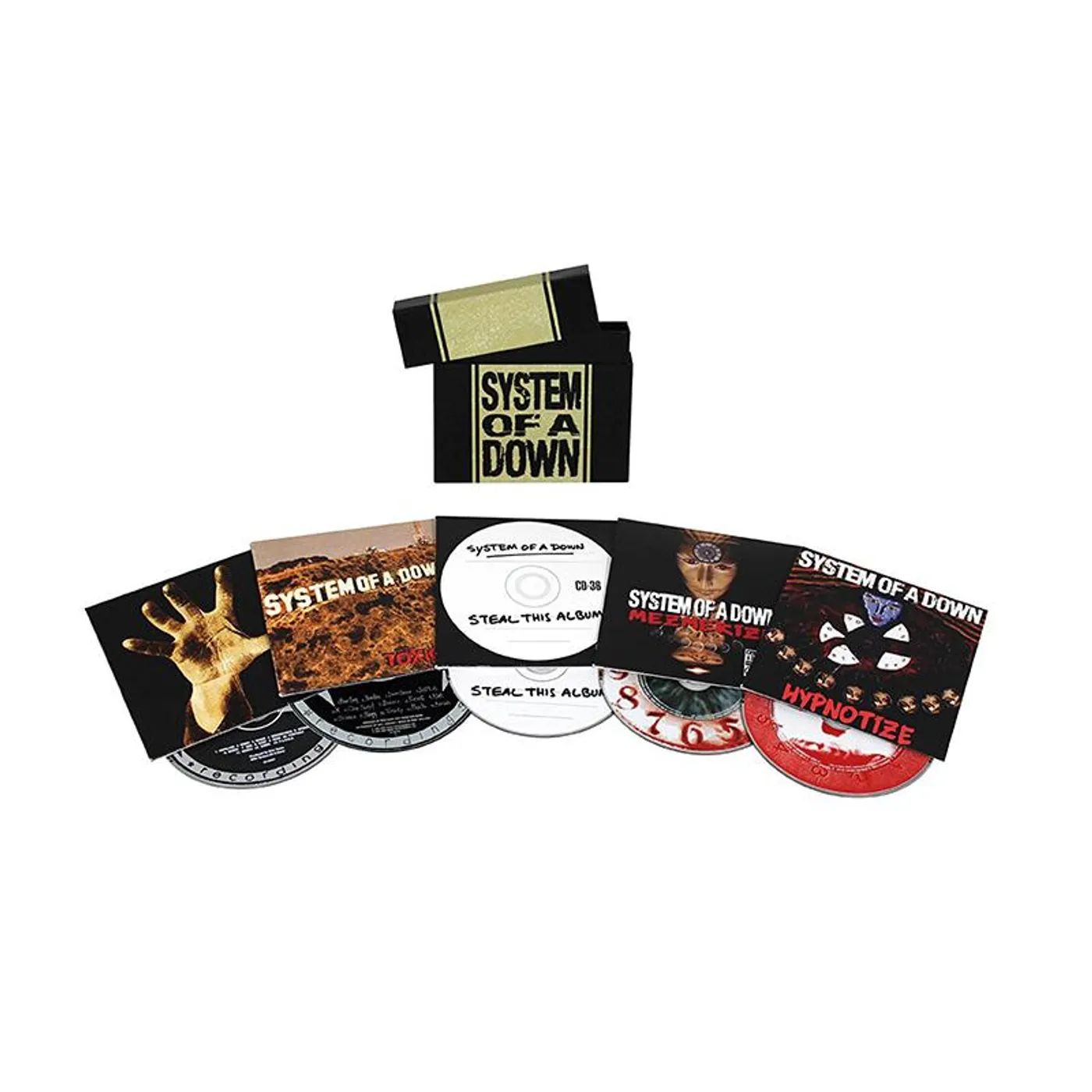 We Are Vinyl SYSTEM OF A DOWN - SYSTEM OF A DOWN (ALBUM BUNDLE) - BOXSET