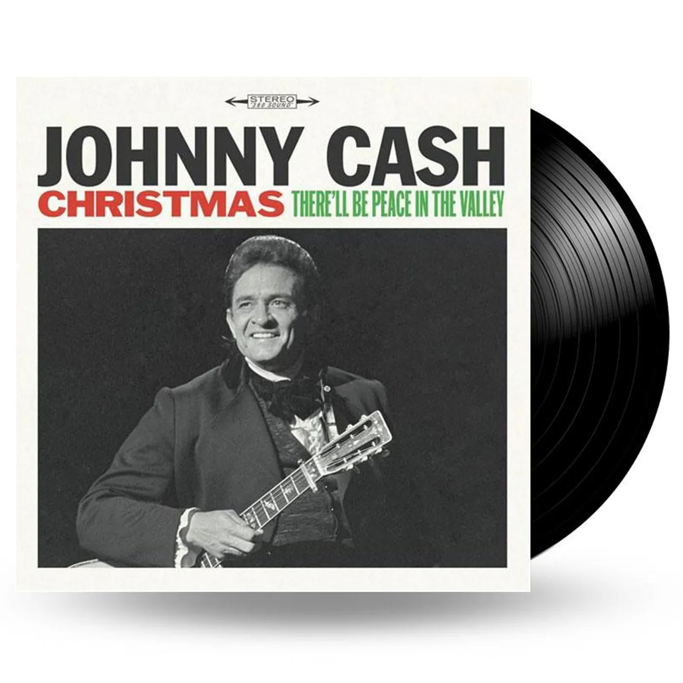 We Are Vinyl JOHNNY CASH - CHRISTMAS: THERE'LL BE PEACE IN THE VALLEY - LP