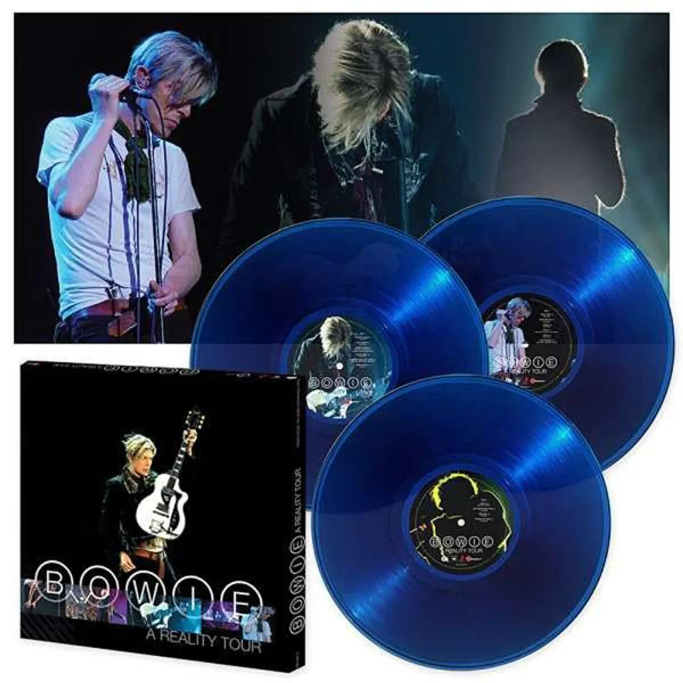 We Are Vinyl DAVID BOWIE - A REALITY TOUR - 3LP
