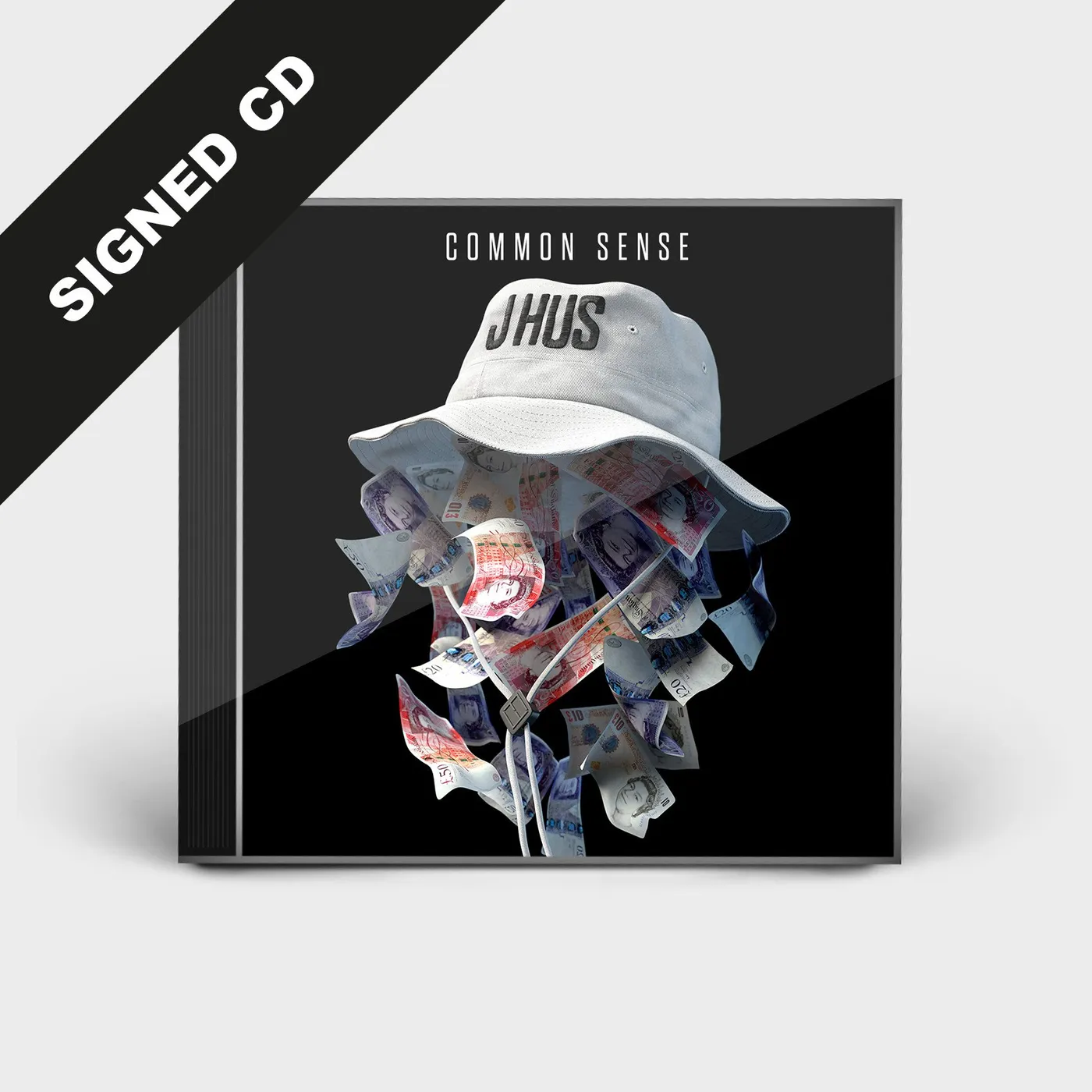 J Hus COMMON SENSE - SIGNED CD