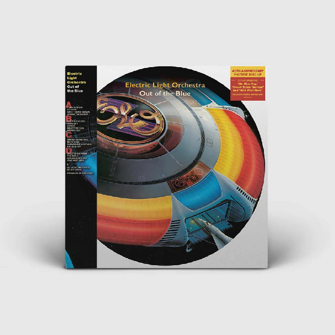 ELO (Electric Light Orchestra) OUT OF THE BLUE (PICTURE DISC) 2LP (Vinyl)