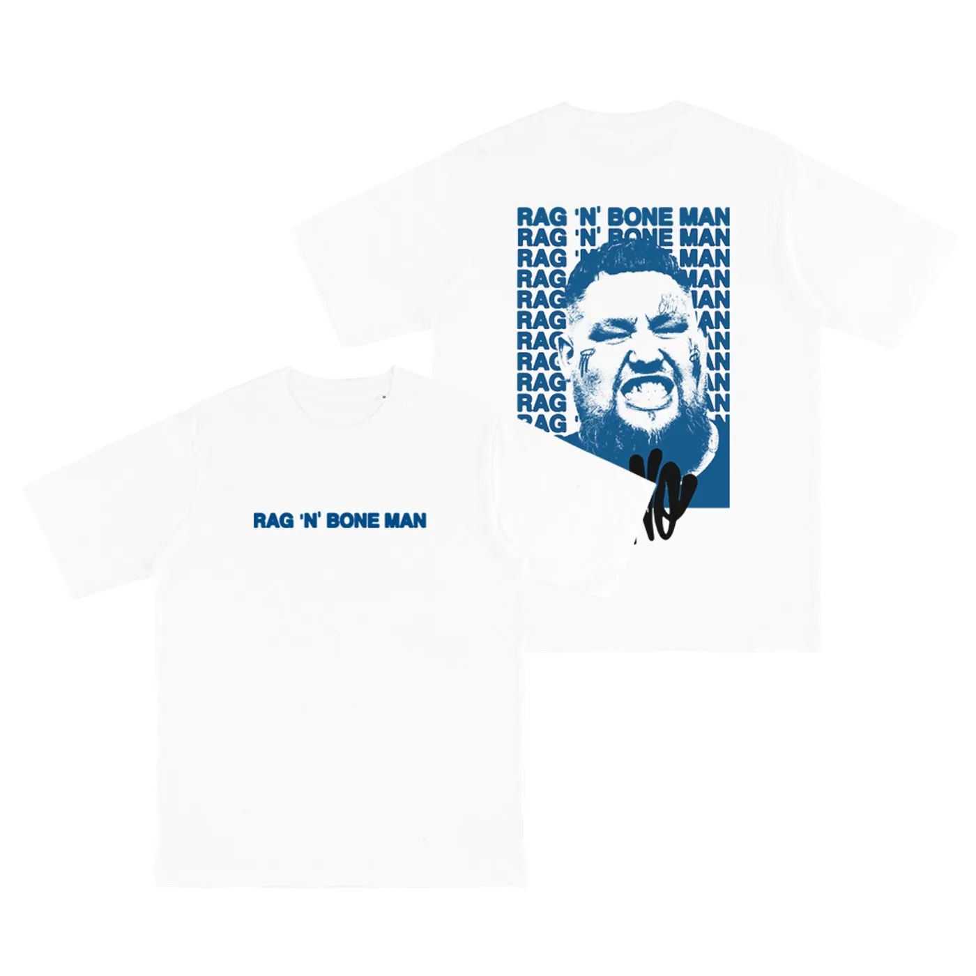 Rag'n'Bone Man OhNo White T-shirt
