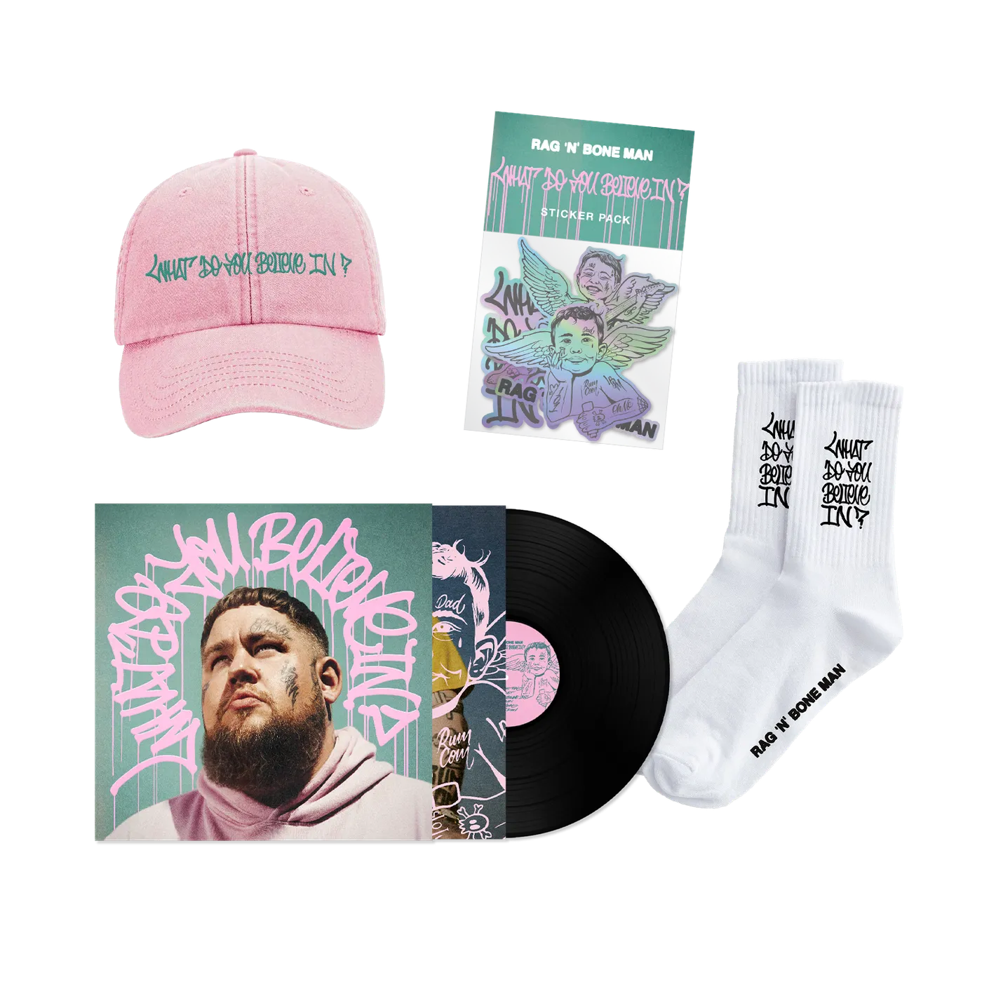 Rag'n'Bone Man What Do You Believe In? Accessory + Album + Signed Insert
