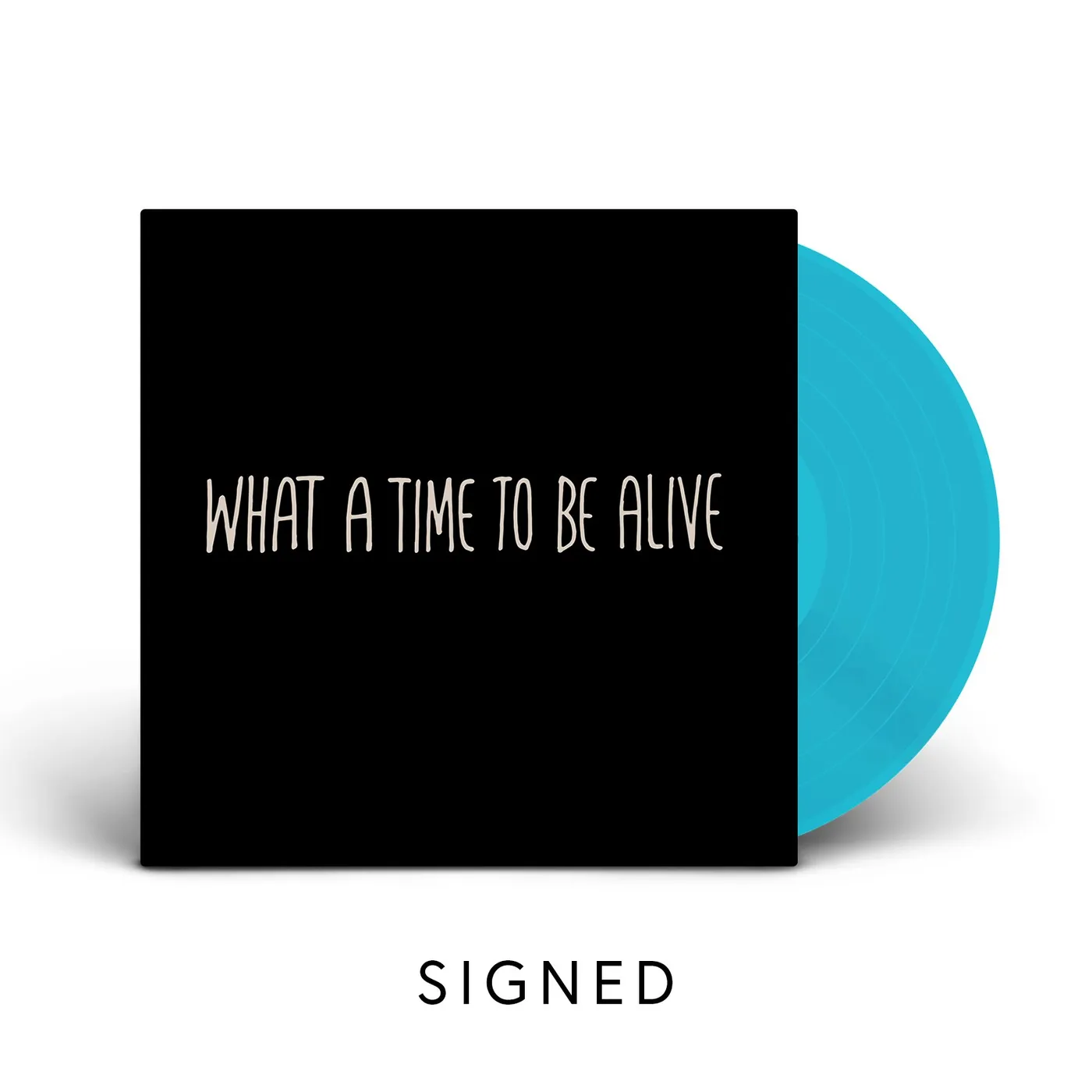 Tom Walker What a Time To Be Alive - Signed Colour LP (Vinyl)