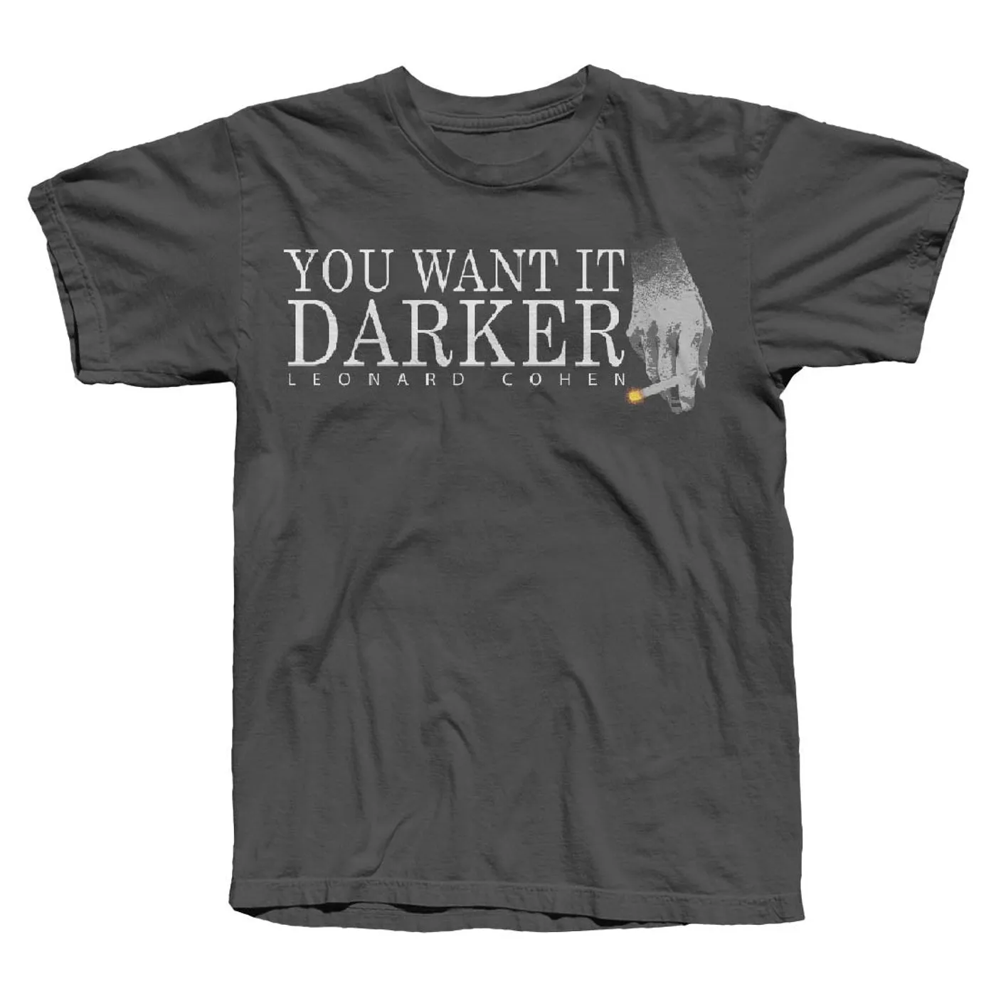Leonard Cohen CHARCOAL CIGARETTE T-Shirt