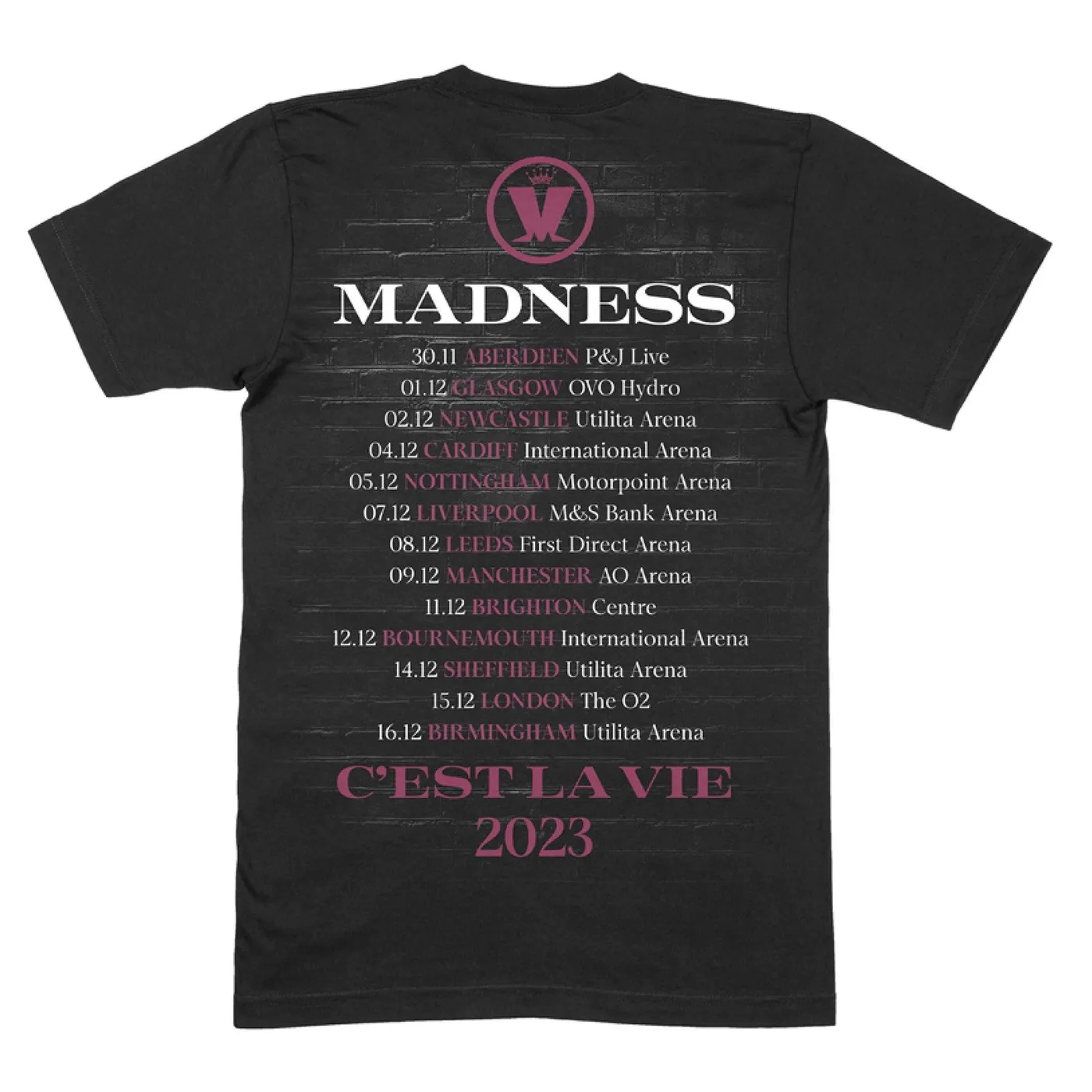 Madness Special Tour T-Shirt & Programme Bundle