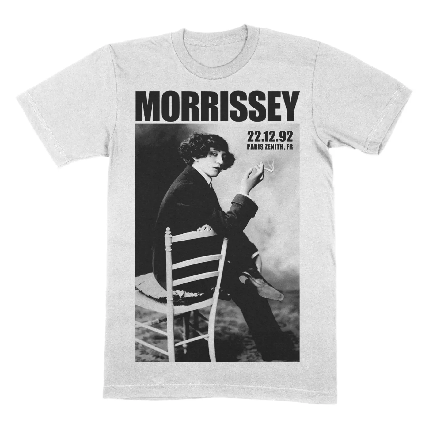 Morrissey Paris 92 T-Shirt White
