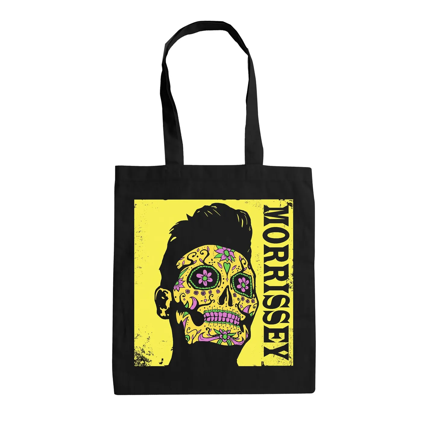 Morrissey Day Of The Dead Black Tote Bag