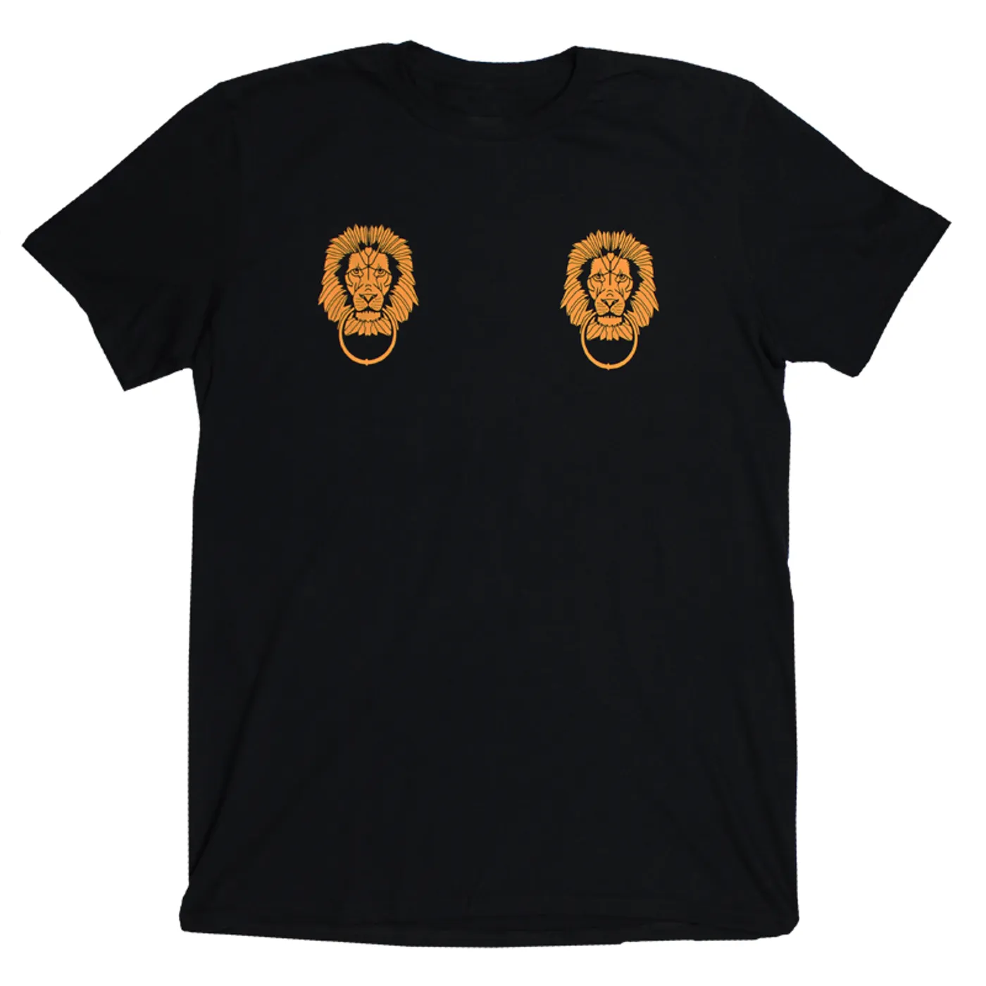 Fjokra BANG ON THE DOOR BLACK T-SHIRT