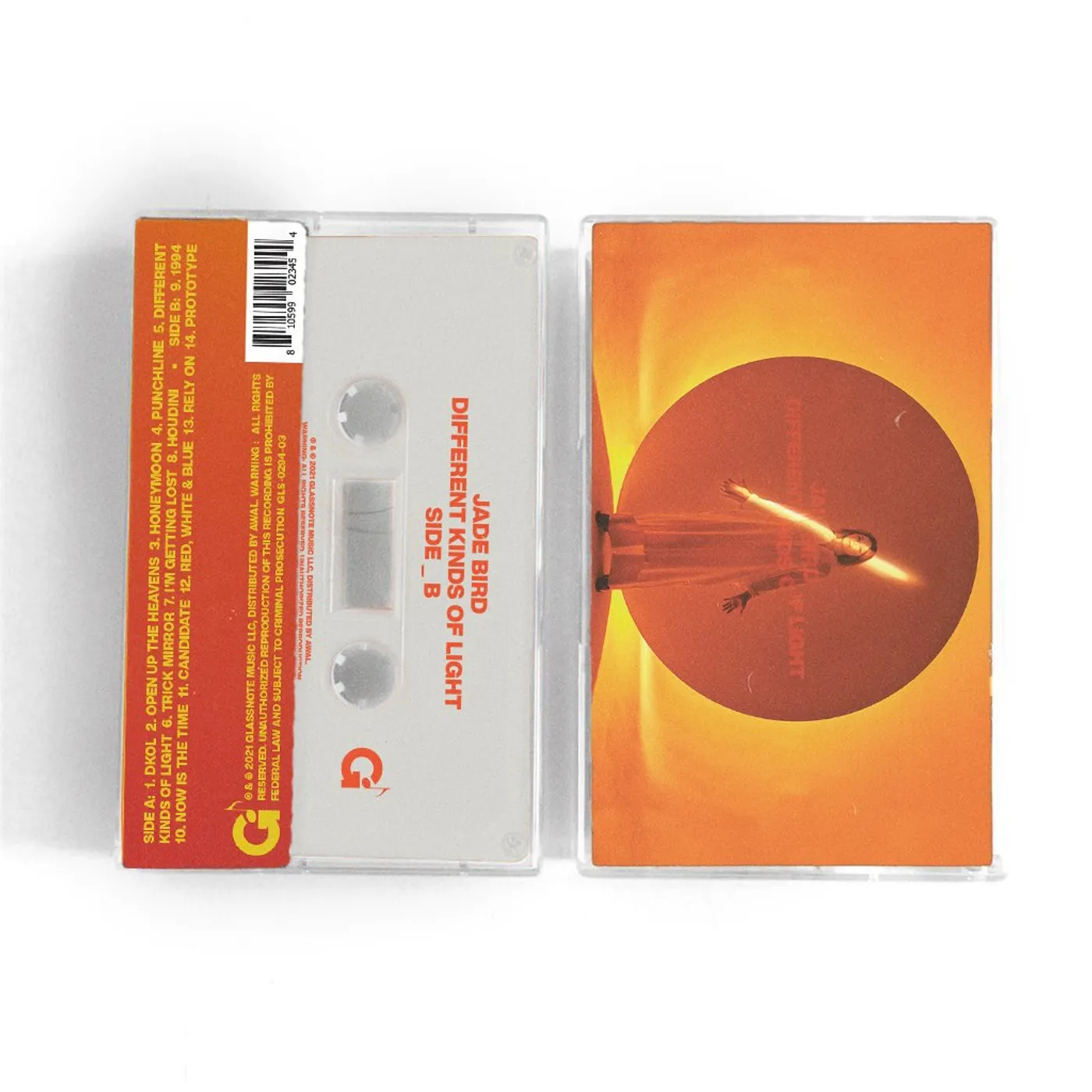 Jade Bird DIFFERENT KINDS OF LIGHT - White Cassette (D2C Exclusive)