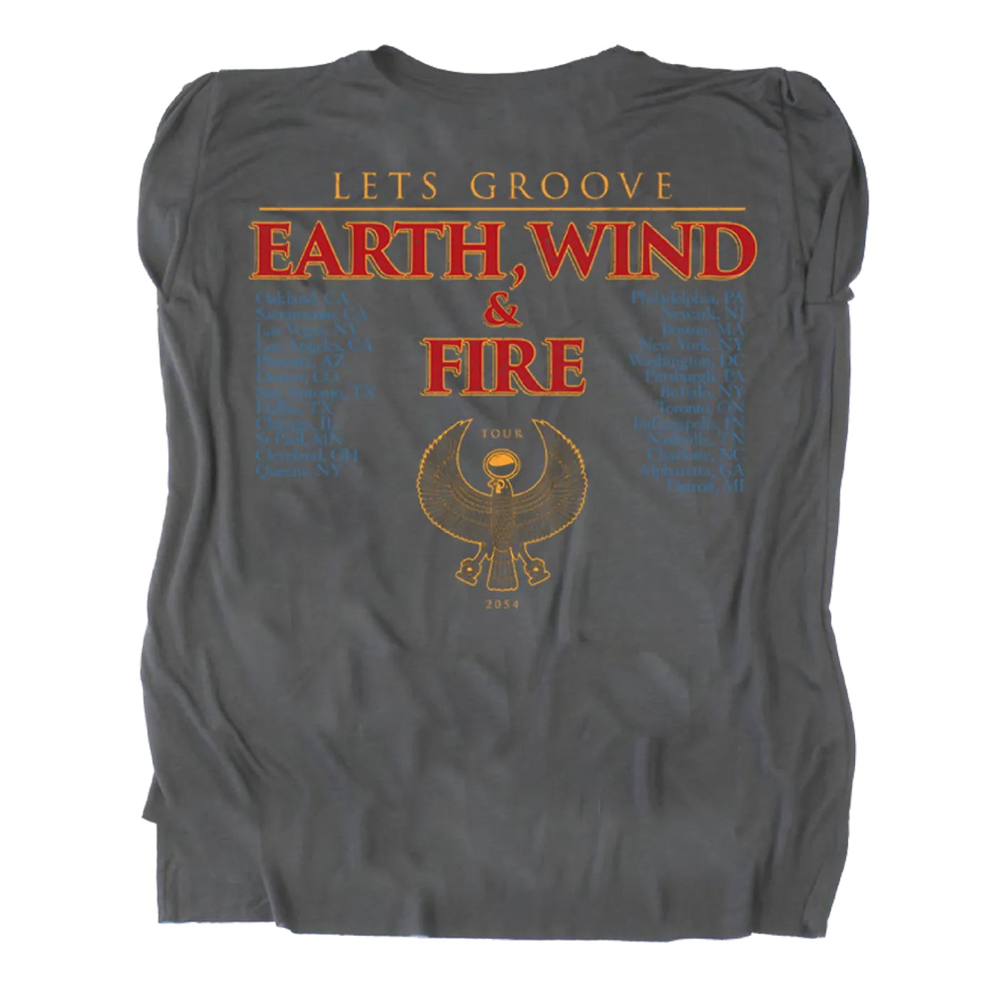 Earth, Wind & Fire LET'S GROOVE WOMEN'S SLEEVELESS TEE