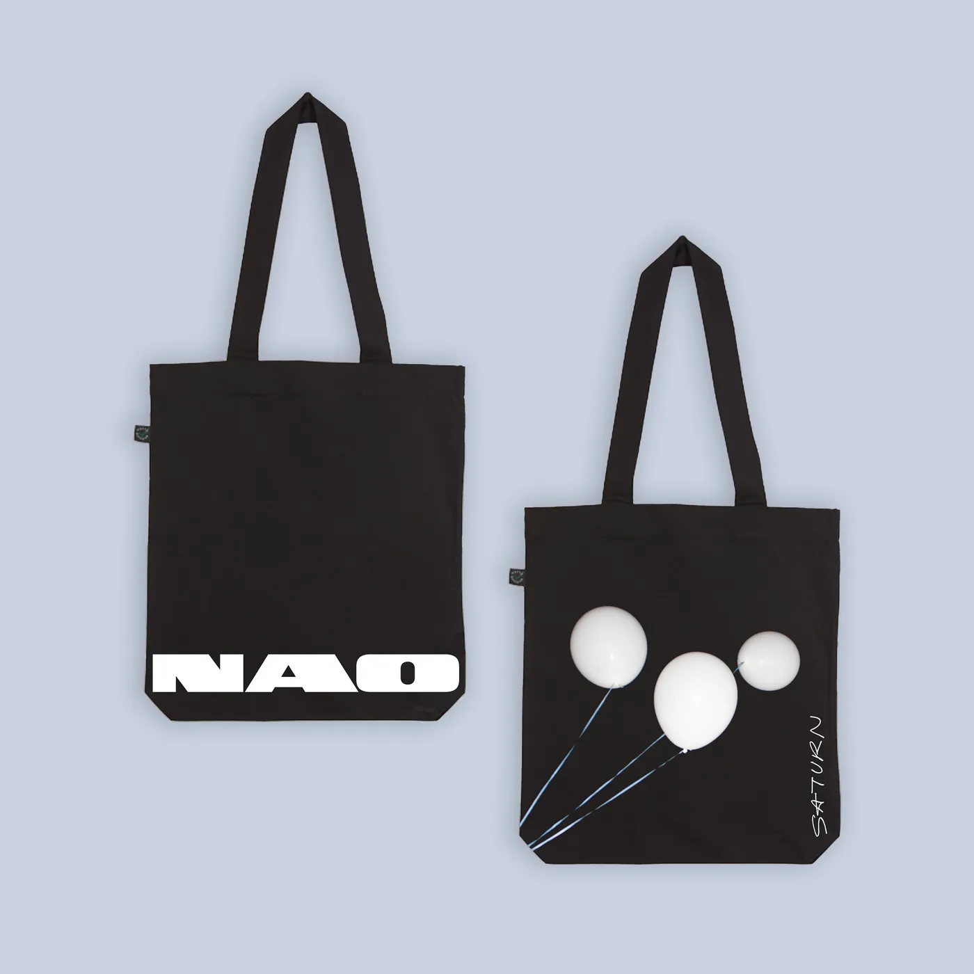 Nao SATURN BLACK TOTE