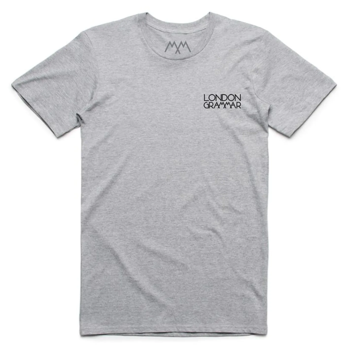 LONDON GRAMMAR EMBROIDERED GREY T-SHIRT