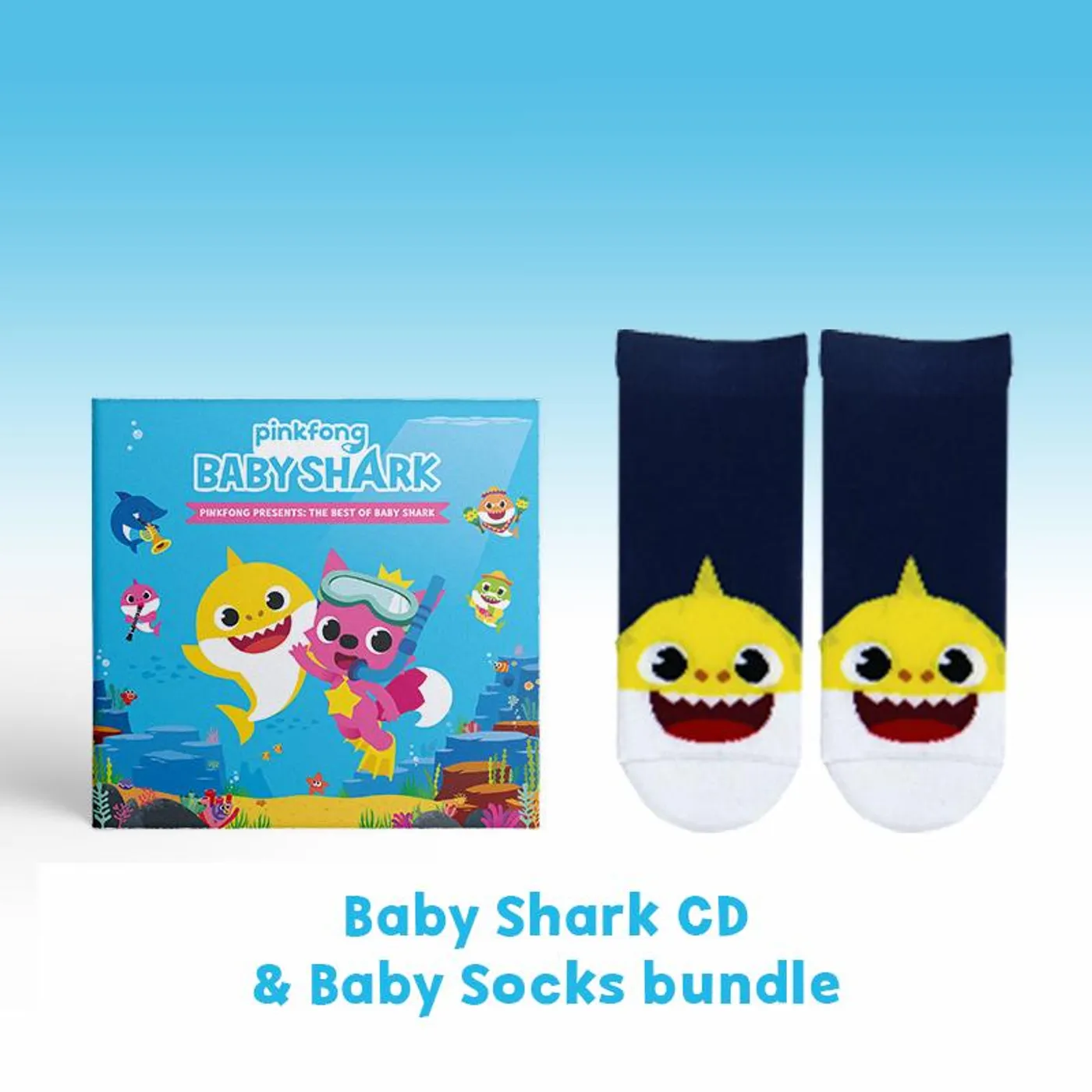 Pinkfong The Best of Baby Shark - CD + Baby Shark Socks