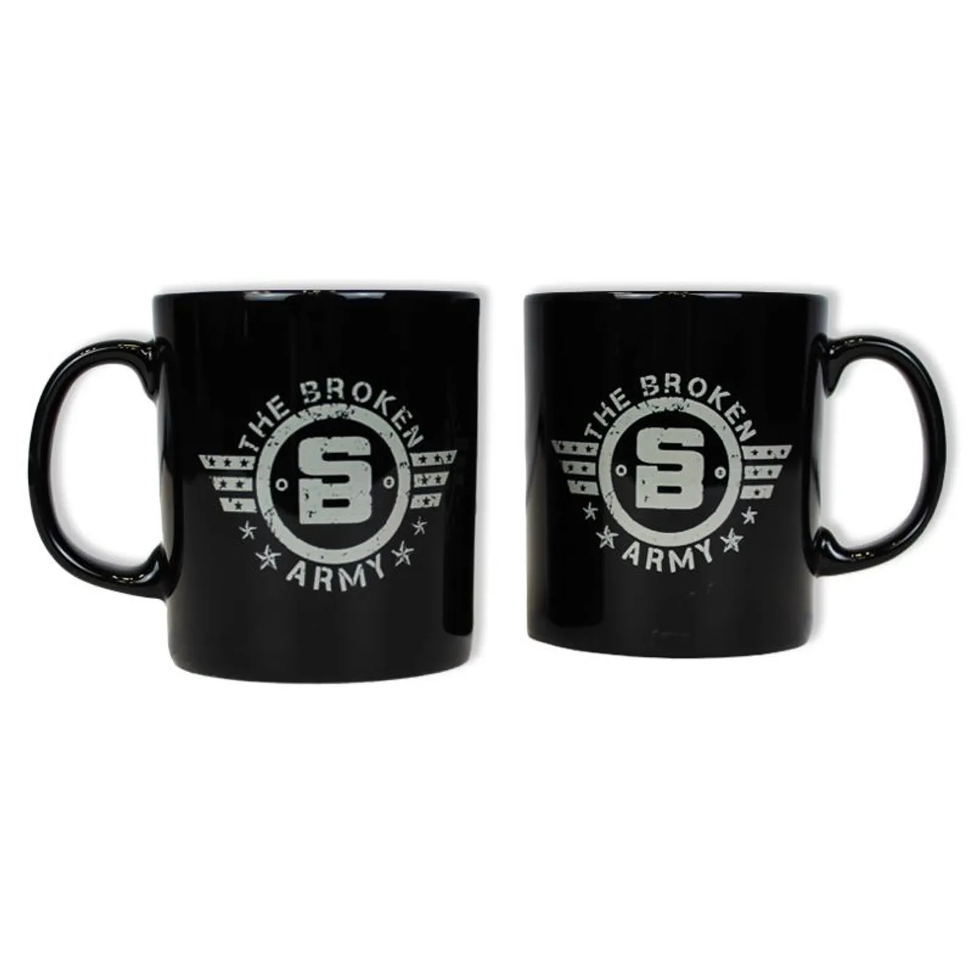 Stone Broken ARMY LOGO BLACK MUG