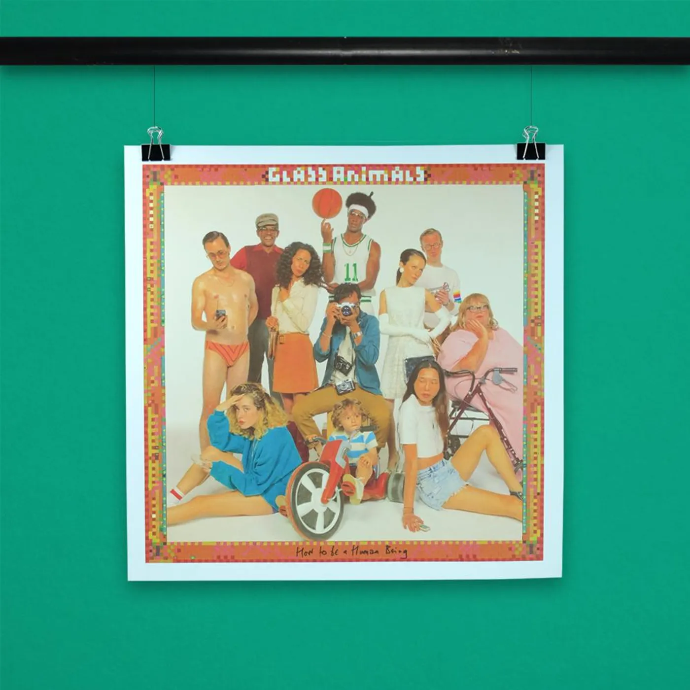 Glass Animals HOW TO BE A HUMAN BEING POSTER