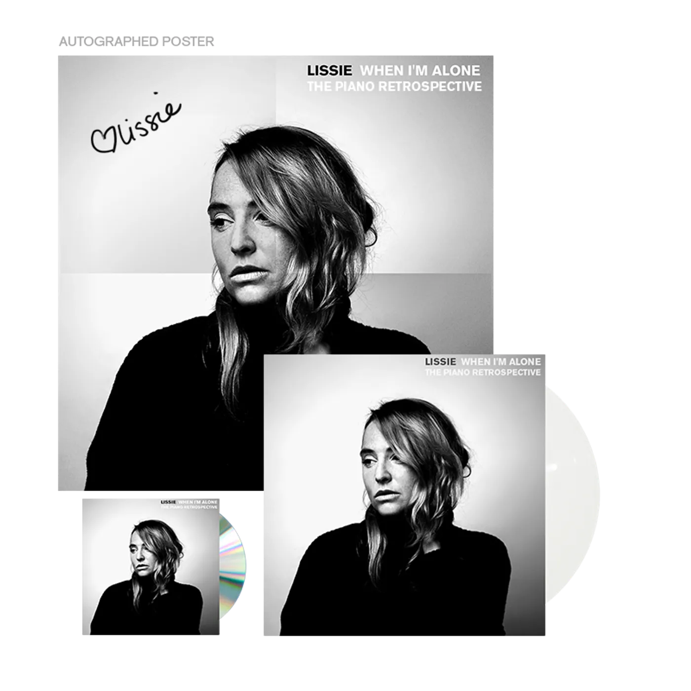 Lissie WHEN I'M ALONE: THE PIANO RETROSPECTIVE CD/LP BUNDLE (Vinyl)