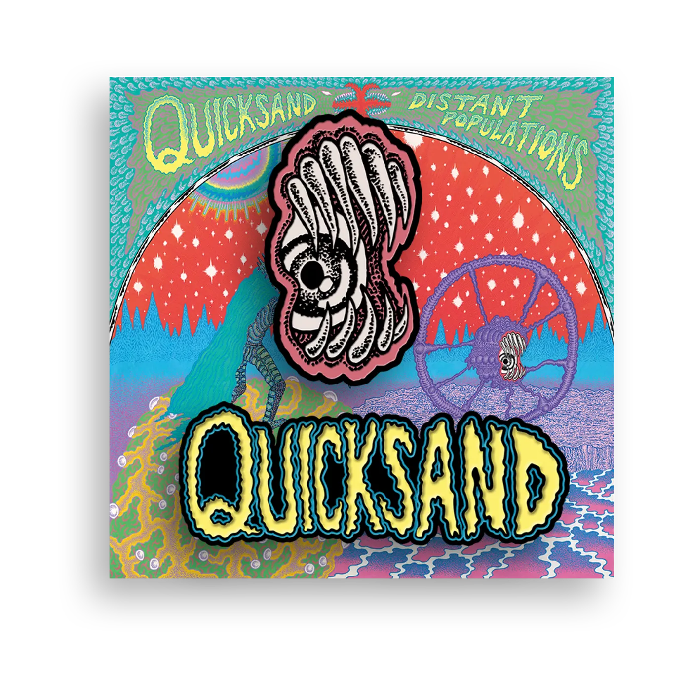 Quicksand Distant Populations Pin Set