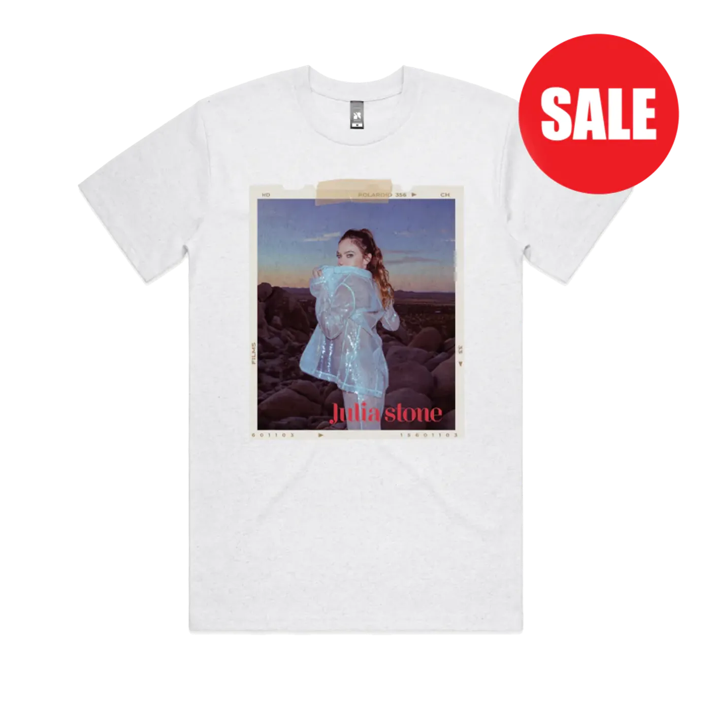 JULIA STONE PHOTO / WHITE T-SHIRT