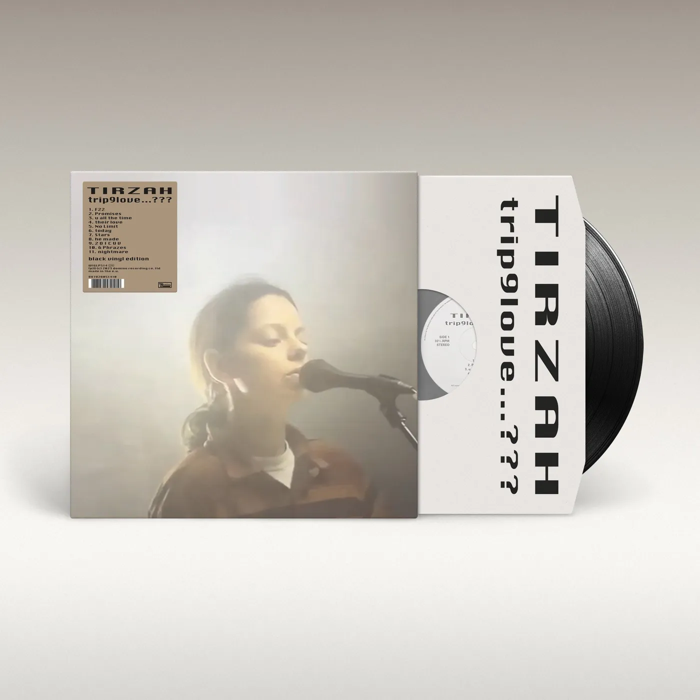 Tirzah trip9love...?? Black Vinyl LP